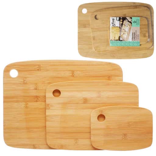 Tabla de Cortar Bambu Set-3
