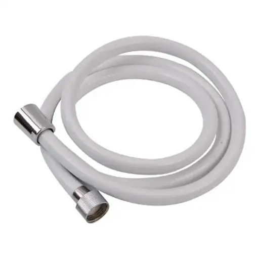 Flexo Ducha PVC Blanco