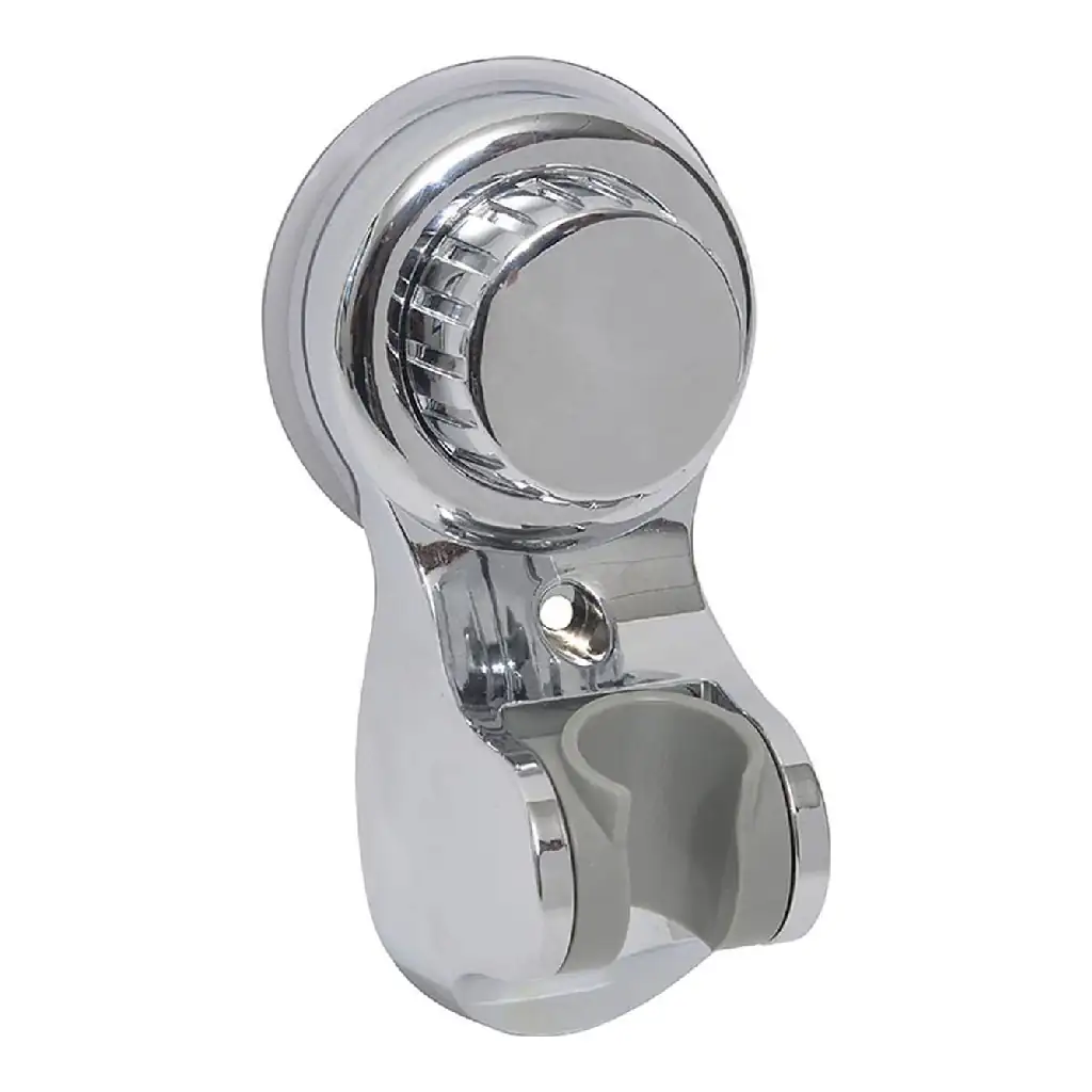 [T-3601102] Soporte Alcachofa C/Ventosa Cromo