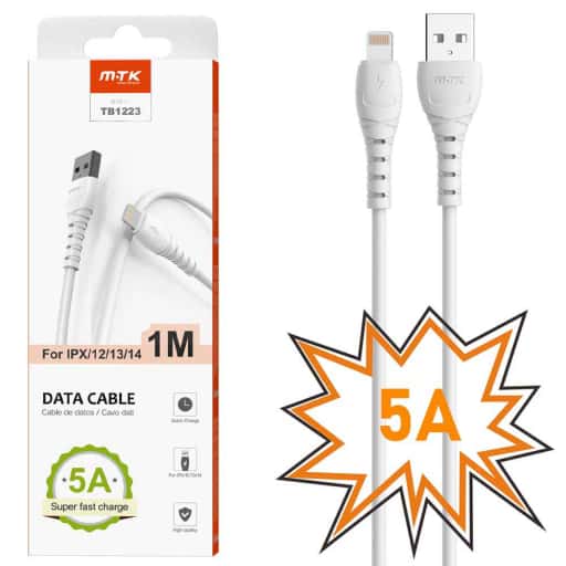 Cable Dato Butter 5A 1m Lightning 