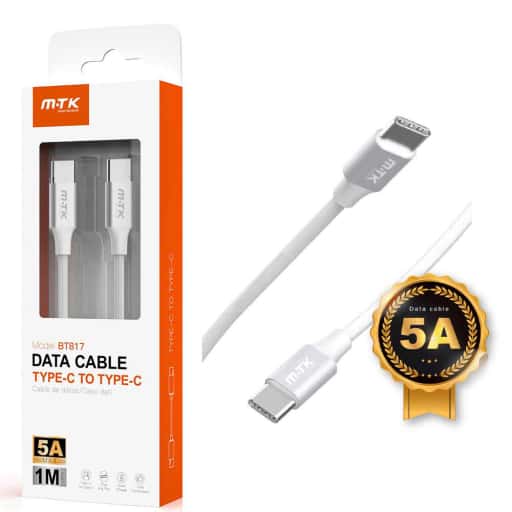 Cable Dato Type-C M-M 1m 5A