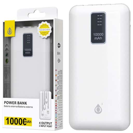 Power Bank 4 Output 10000mAh