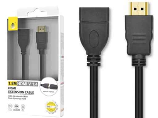 [OP-2102072] Cable HDMI Extension (M-H) 1,8m
