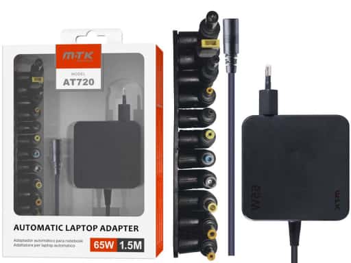 [OP-0051922] Cargador Laptop Automatico 65W 11 Tip