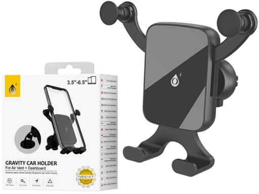 [OP-2501472] Soporte de Airvent Gravity 6,5'' Negro