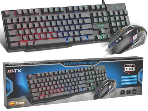 [OP-0751862] Teclado+Raton Gaming Xon con Luz