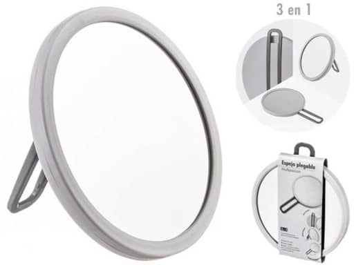 [NH-071211] Espejo Mesa Multiposicion 3en1 Ø15cm