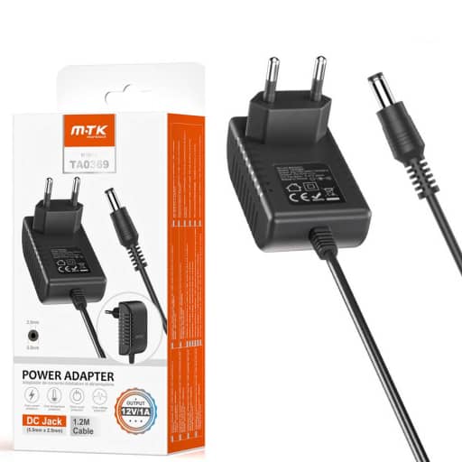 [OP-0053692] Cargador DC 12V 1A 1,2m