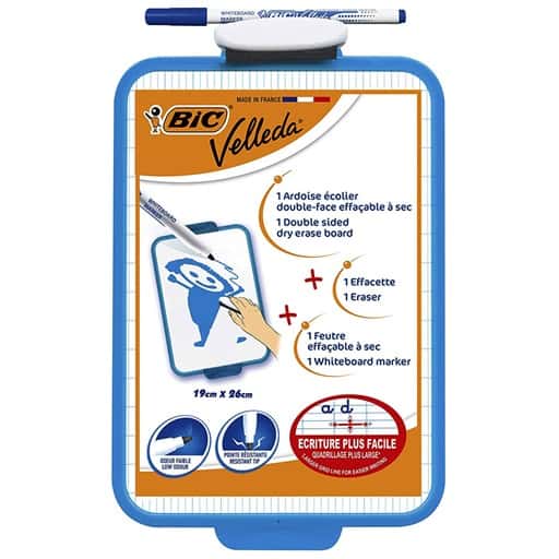 [BC-841360] Pizarra Blanca Velleda 19x26cm+Rotulador